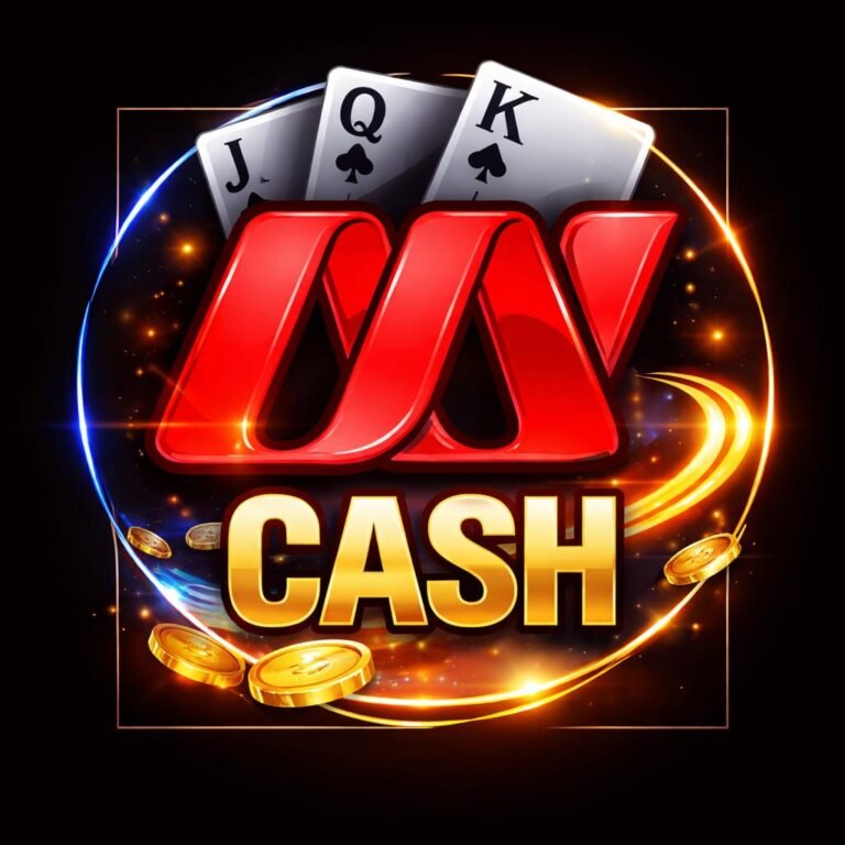 MMY cash logo with coins and card design gaming platform