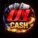MMY cash logo with coins and card design gaming platform